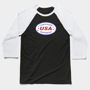 USA Cartoon Express Baseball T-Shirt